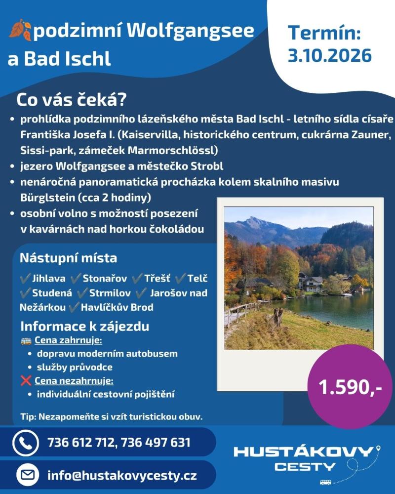 Podzimní Wolfgangsee